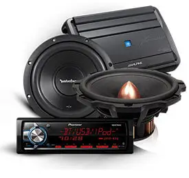 Car Sound audio PIONEER Subwoofer