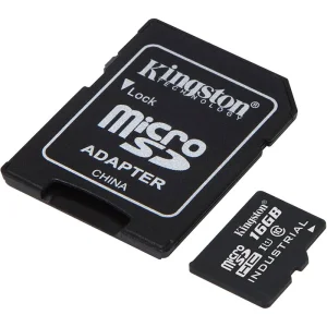Carte mémoire SDHC 16 Go Kingston 80Mo/s
